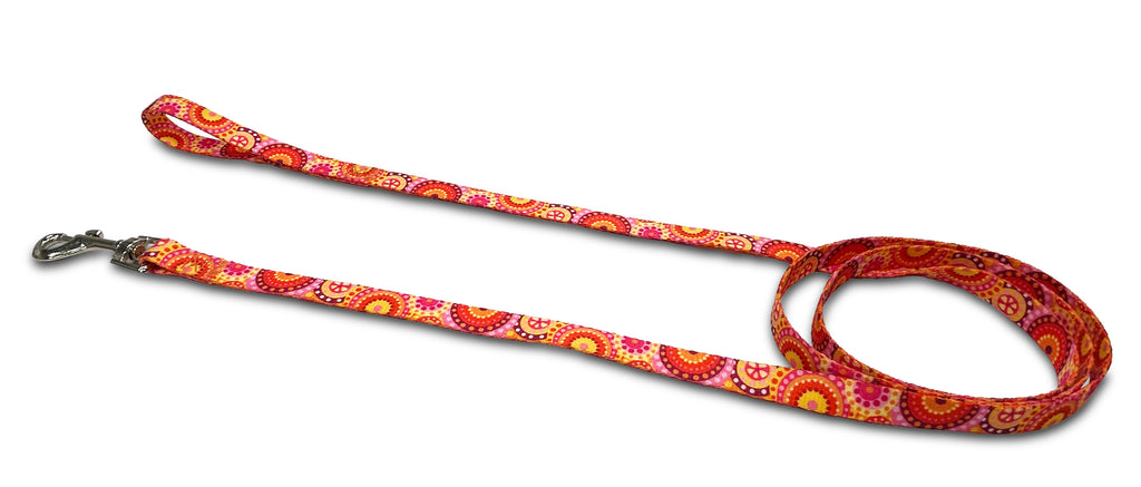 boho, perri's pet products, dog leash, hippie collection