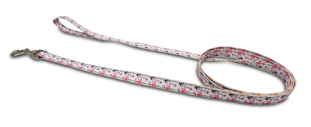 reflective lanvender orchid, perri's pet products, dog leash