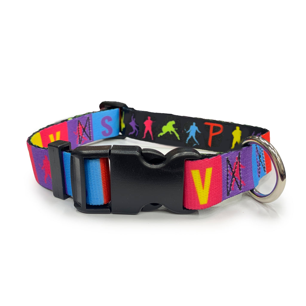 Perri's Pet Products, dog collar, Elvis Presley, colourful