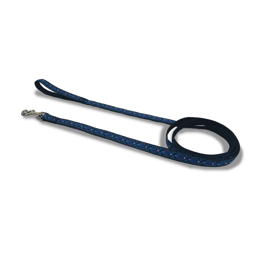 Perri's Pet Products, dog leash, blue orchid