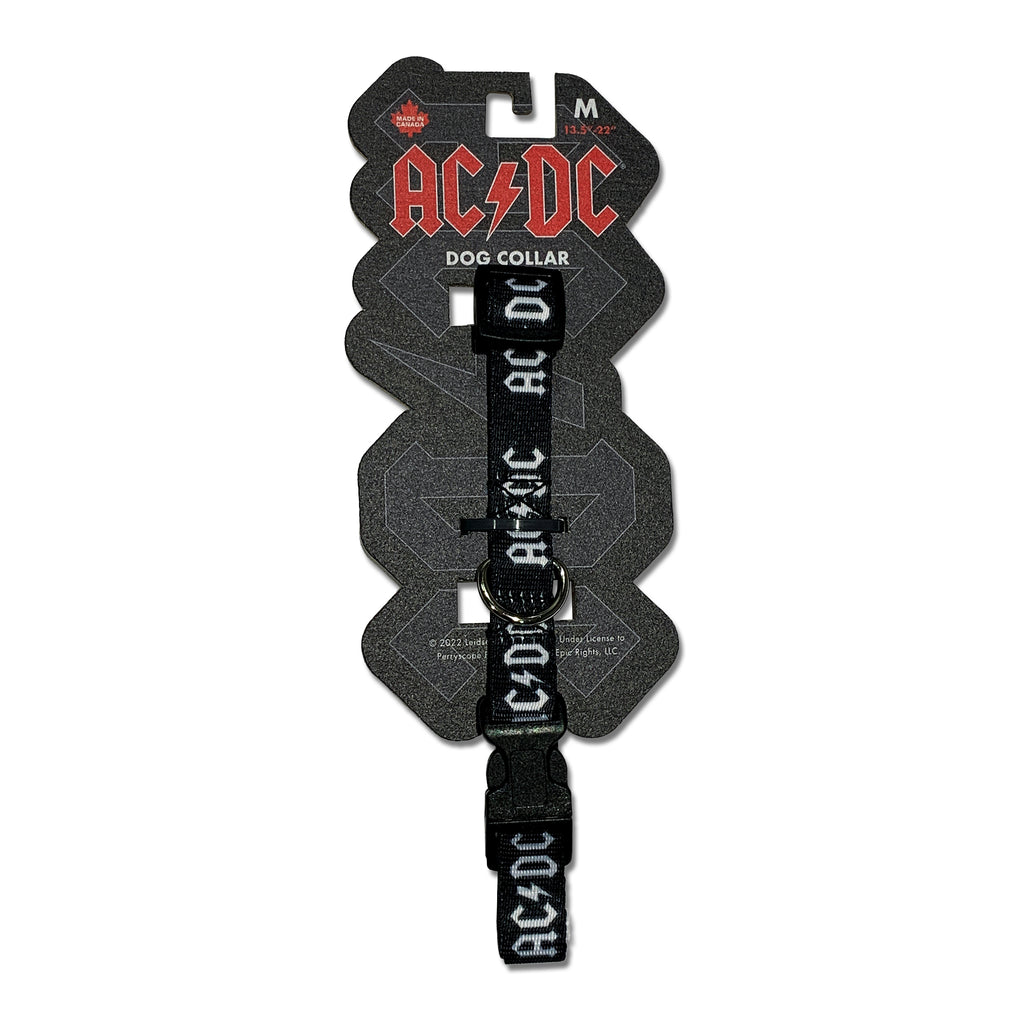 perri's pet products, dog collar, ACDC logo